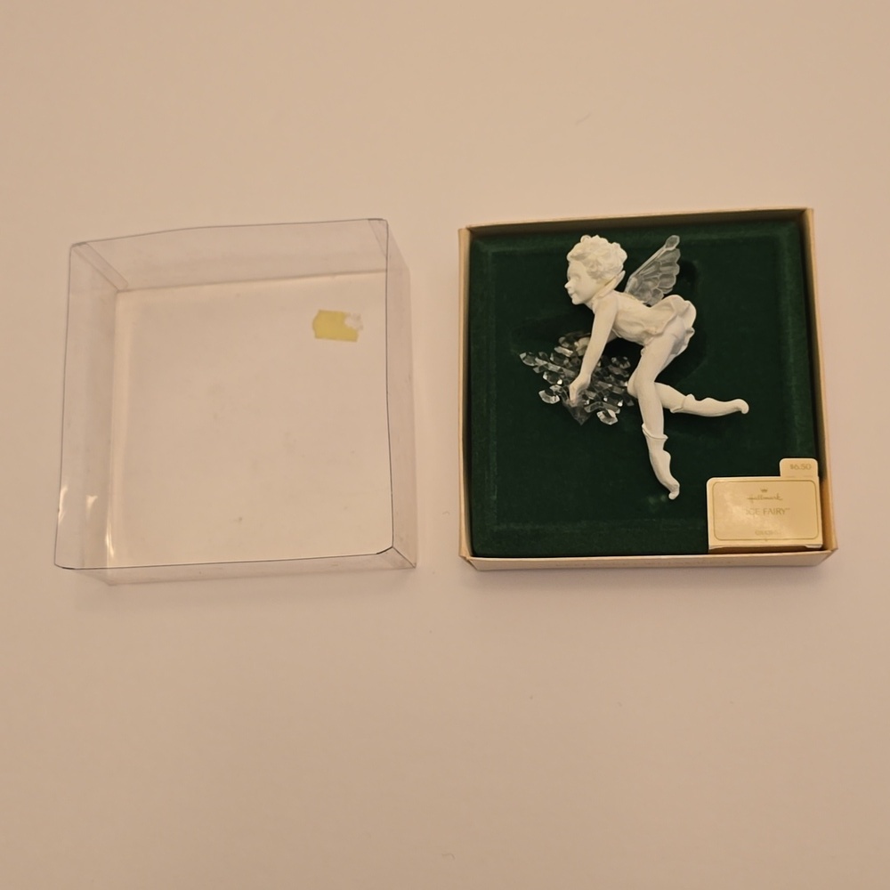 Vintage 1981 Hallmark Ice Fairy Box Holiday Christmas Keepsake Ornament